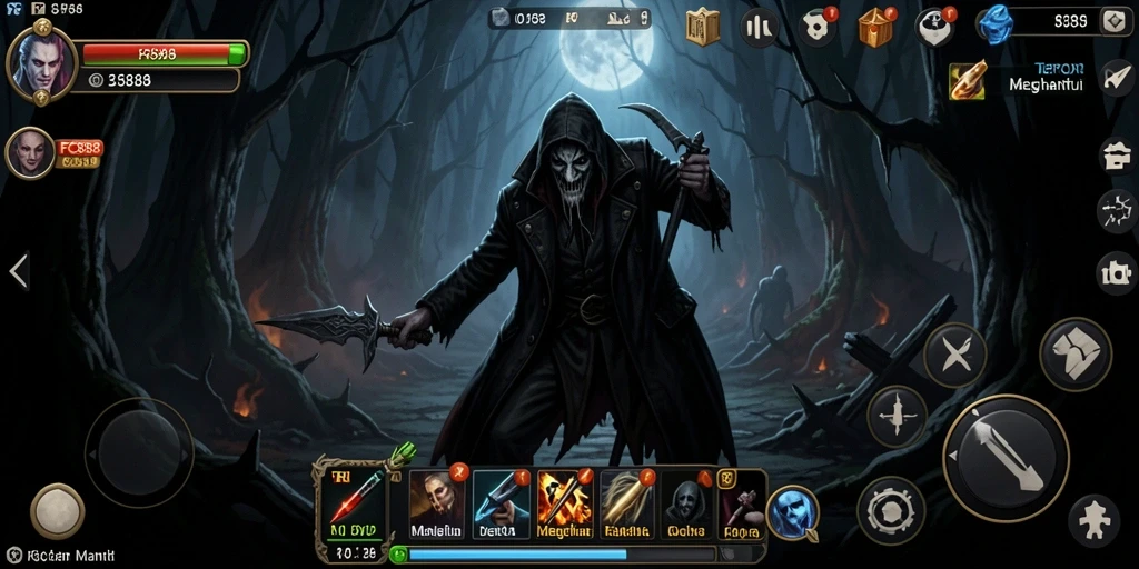 Tampilan gameplay menakutkan dari FC888 yang penuh ketegangan.