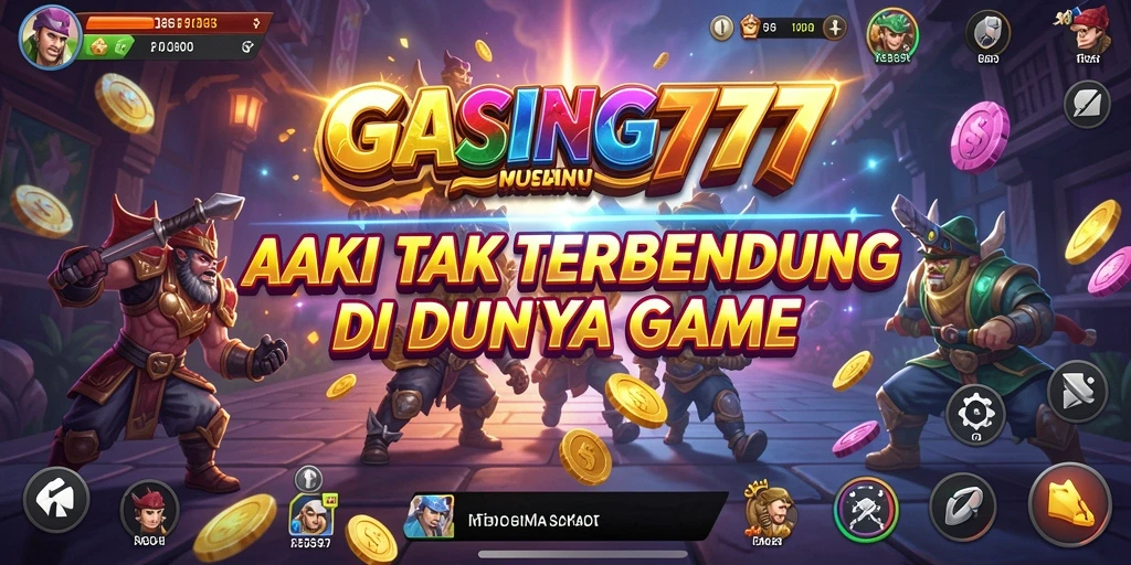 Tampilan gameplay mendebarkan dari GASING777 dengan aksi yang intens.