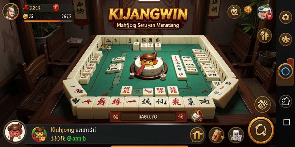 Tampilan gameplay KIJANGWIN yang penuh warna dan menarik.