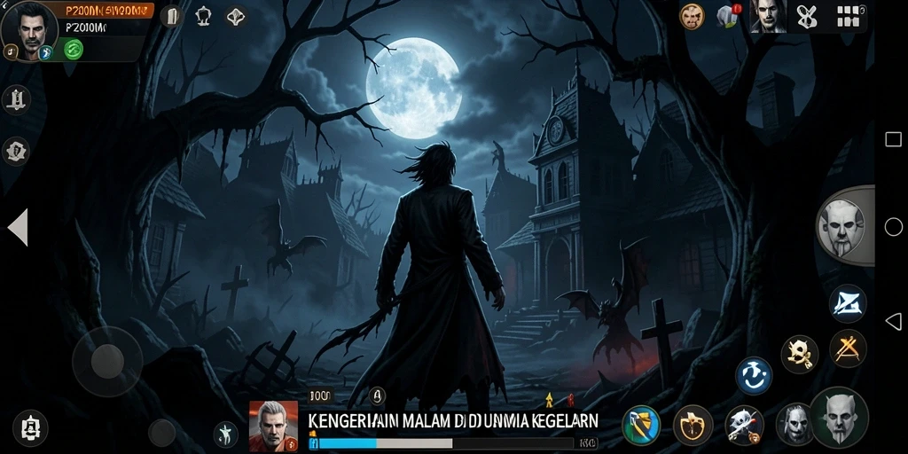Pengalaman gameplay mencekam dan menegangkan dalam P200M.