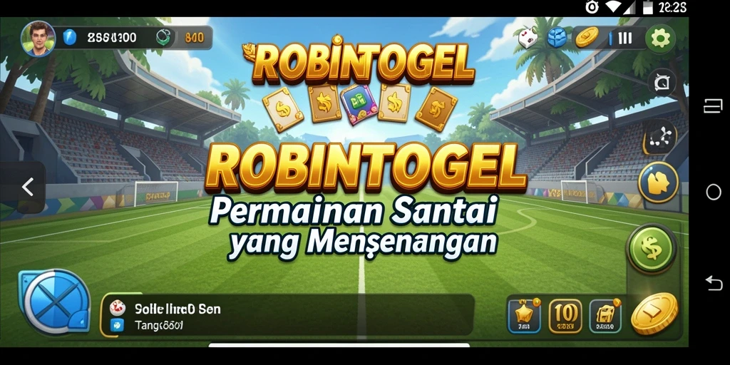 Tampilan gameplay yang mengasyikkan dari ROBINTOGEL.