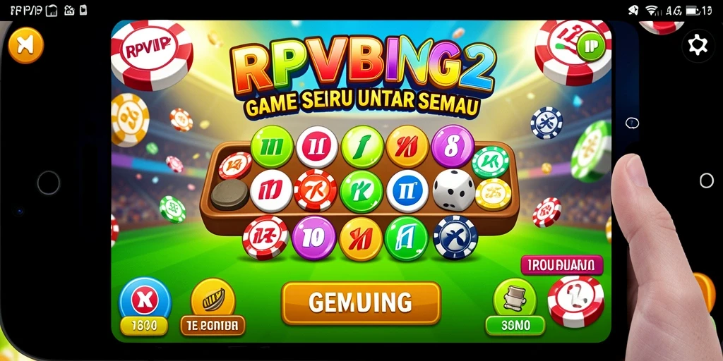Gameplay seru RPVIP2 yang memukau dengan fitur Bingo.