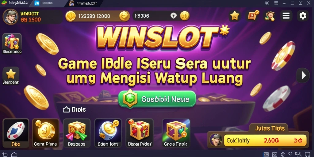 Tampilan screenshot WINSLOT menampilkan grafik menarik dan gameplay Idle yang seru.